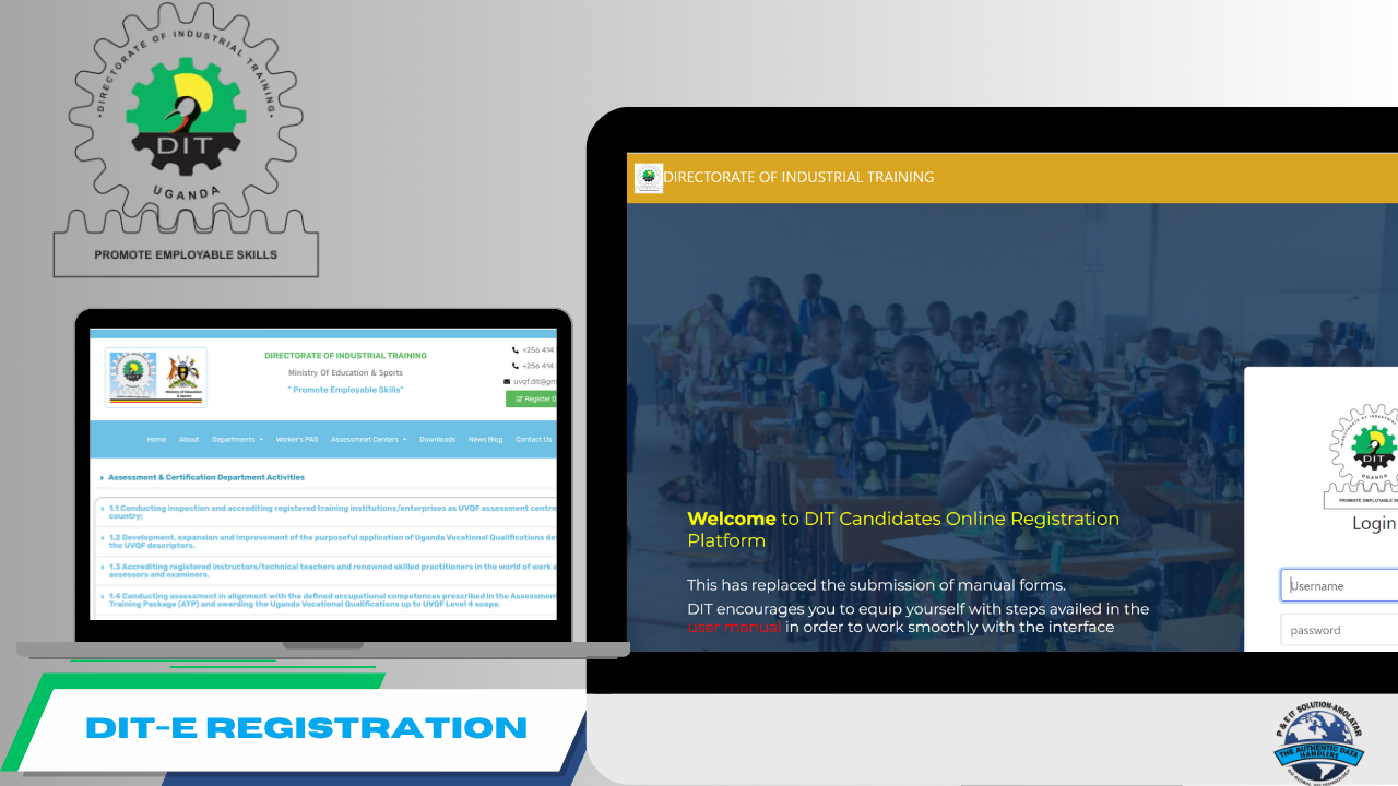 DIRECTORATE OF INDUSTRIAL TRAINING (DIT) e-Registration